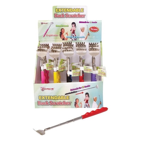 Max Force Diamond Visions Health and Beauty Back Scratcher Chrome 1 pk 01-1228